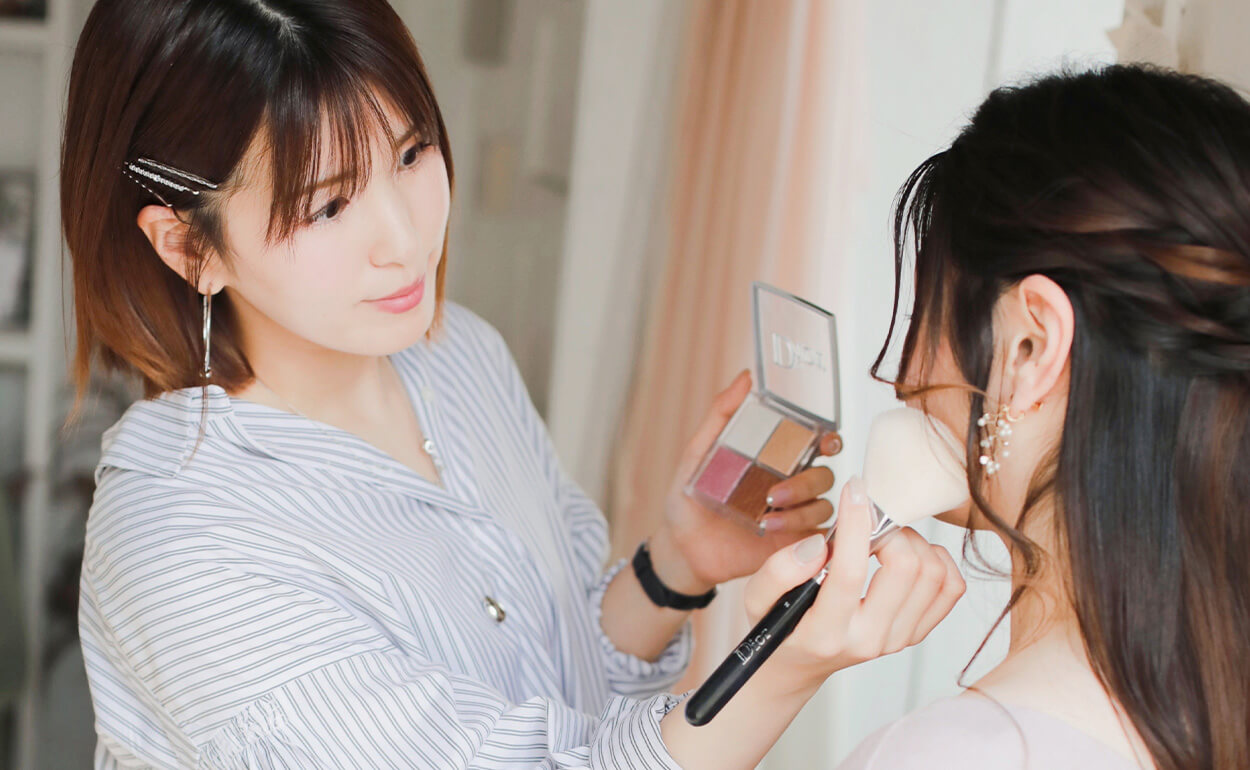 ヘアメイクMarikoの写真