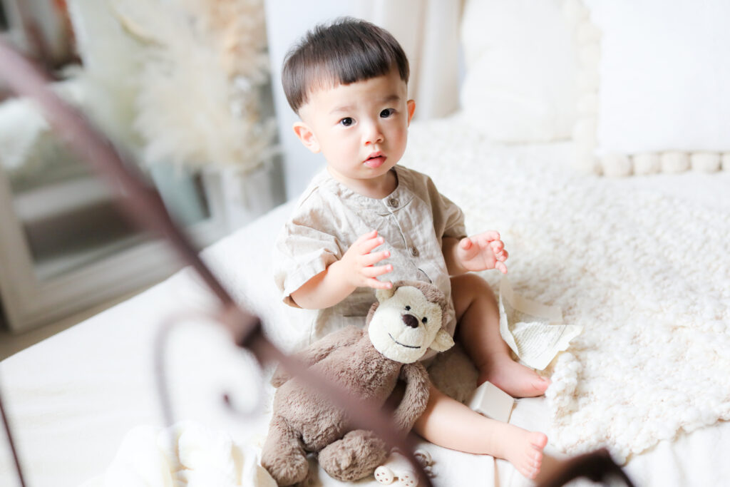 atelierLooP初めての無料撮影体験会開催に参加されたお子様の写真